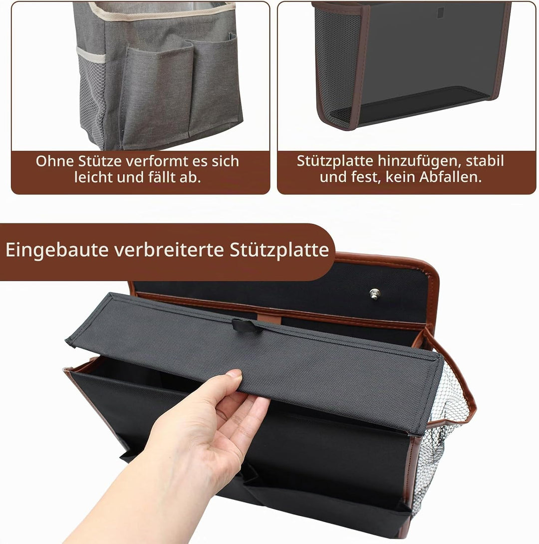 2 Stück Tür Organizer, Wohnmobil Organizer – Tragbarer und Faltbarer Aufbewahrungsorganizer für Camp