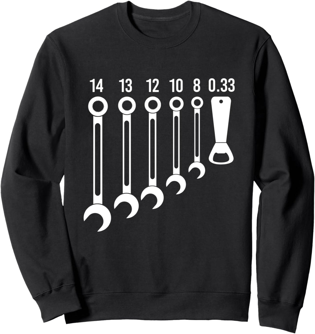 Cool Biertrinker Geschenk Vater Papa Bier Saufen Vatertag Sweatshirt