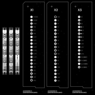 Wowstick 1F Pro 69 in 1 Akkuschrauber, Dual-Modus Akku-Lithium-Ionen-Ladegerät LED-Power-Schraubendr