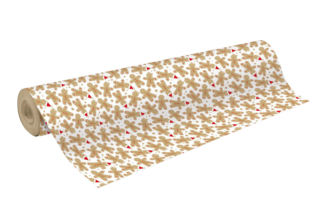Clairefontaine 223906C - Rolle Geschenkpapier Kraft Naturbraun, 70g, grosse Breite 50x0,70m, ideal z