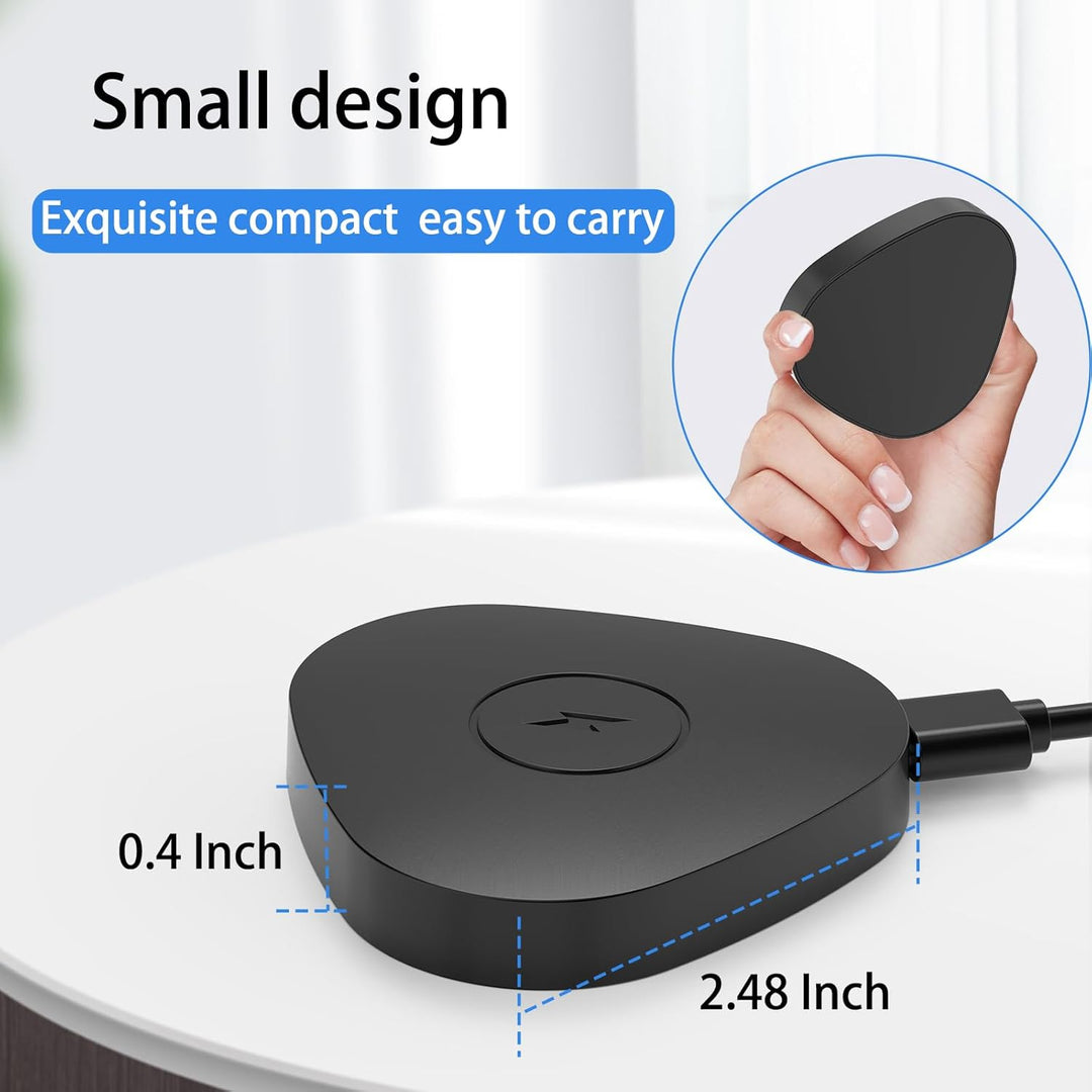 Rounkin Kabelloses Ladegerät, kompatibel mit Sonos Roam Gen 2. / 1. Generation, magnetische Ladestat