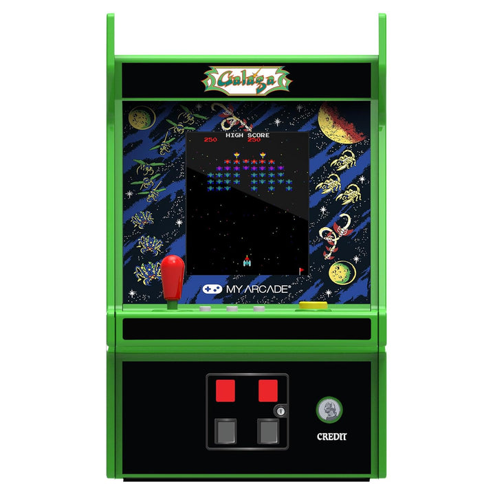 Micro Player PRO Galaga & Galaxian Retrogaming-Spiel 7 cm hochauflösender Bildschirm