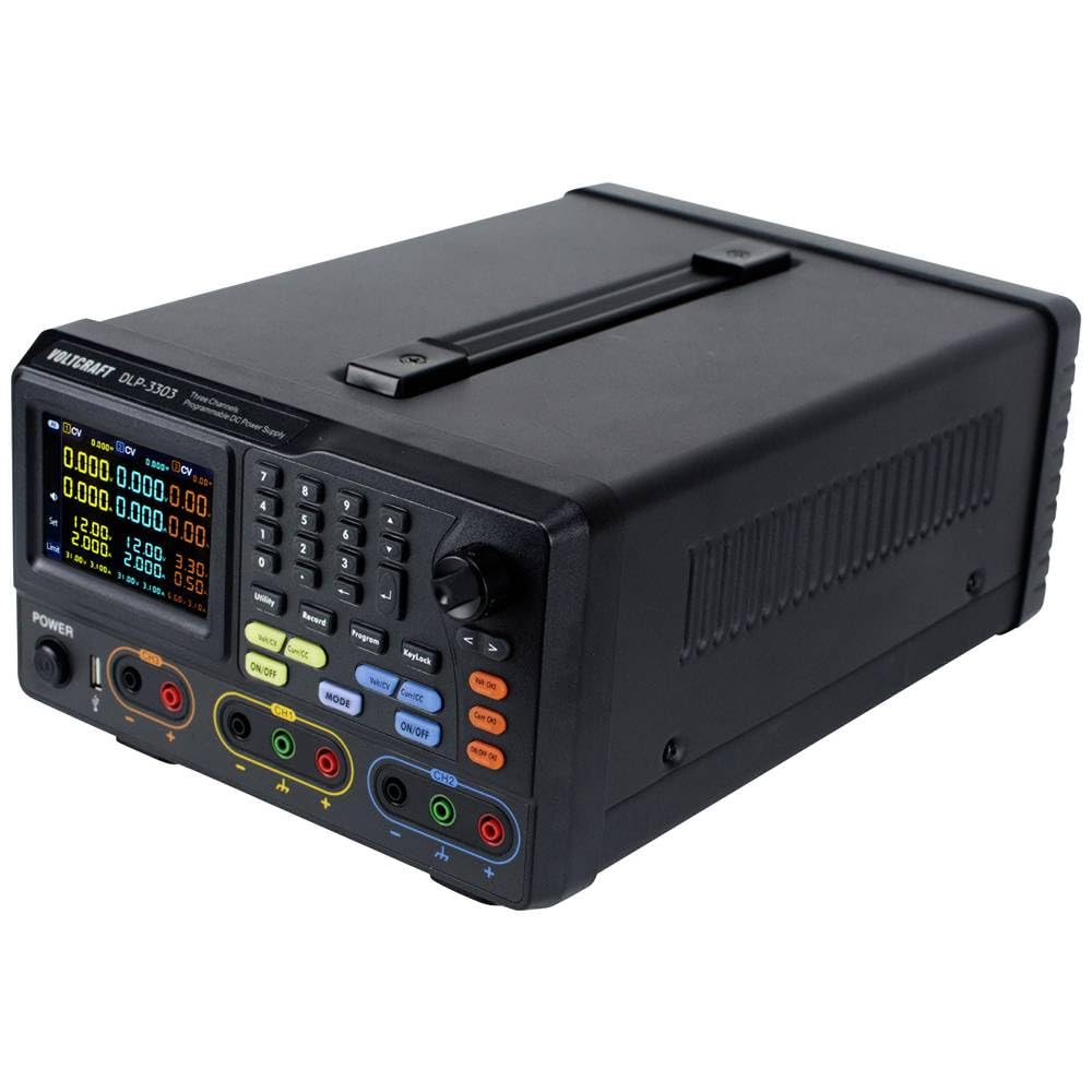 Voltcraft DLP-3303 Labornetzgerät, einstellbar 0-30 V 0-3 A 198 W RS-232, USB, LAN Slave-Funktion An