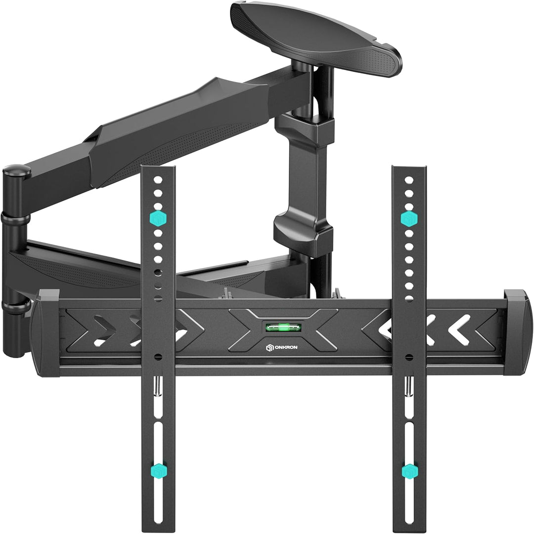 ONKRON TV Wandhalterung Langer Arm für 40-75 Zoll TVs bis zu 35 kg, Universal TV Wandhalterung schwe