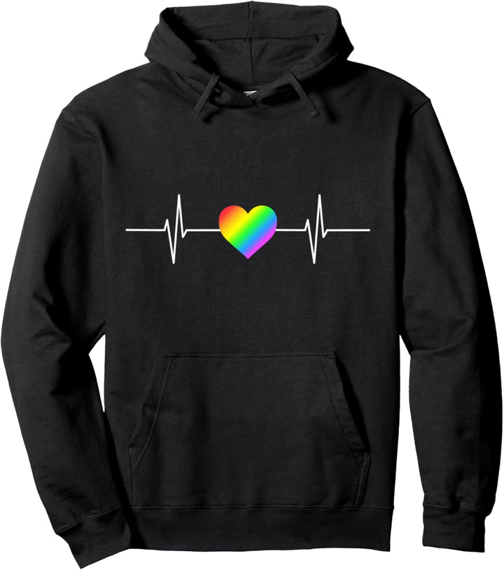 LGBT CSD Regenbogen Pullover Hoodie