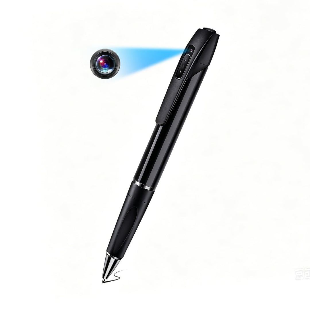 Tragbare Mini Kamera FHD1080P, 2 in 1 Mini Überwachungskamera Für Innen Kamera Stift, Überwachungska