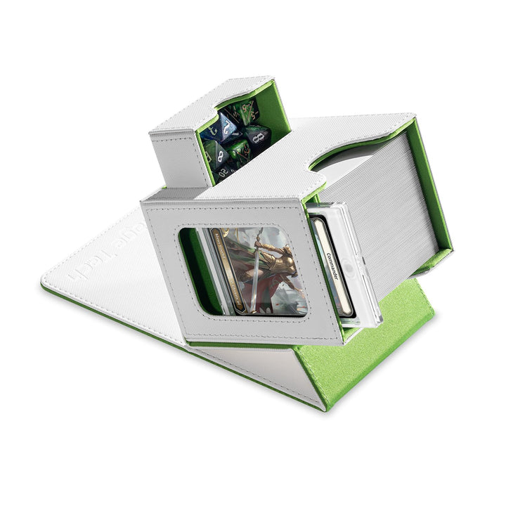 Kartendeck-Box für MTG Commander - Patentiertes Design, Commander Display, passend zu 100 Doppelhüll