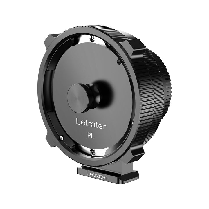 Letrater PL-FX cine Objektivadapter Konverter für Fujifilm X-Mount Kameras X-Pro1, X-E1, Mattschwarz