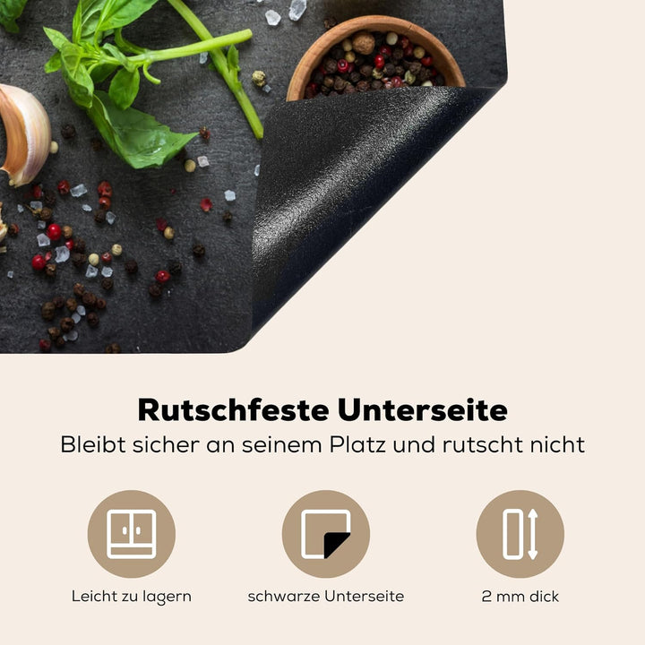 KitchenYeah© Herdabdeckplatte Einteilig Ceranfeld Abdeckplatte für Induktionsschutz Ceranfeldabdecku