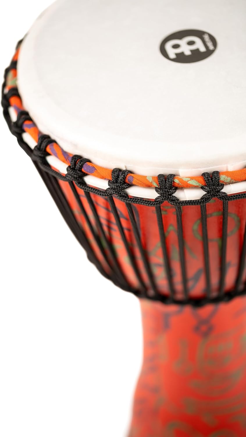Meinl Percussion 33cm Rope Tuned Headliner Congo Series Wood Djembe Trommel - Musikinstrument für Ki