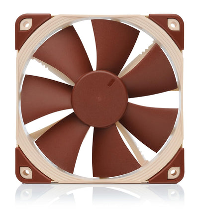 Noctua NF-F12 5V, Leiser Premium-Lüfter mit USB Stromadapterkabel, 3-Pin, 5V Version (120mm, Braun)