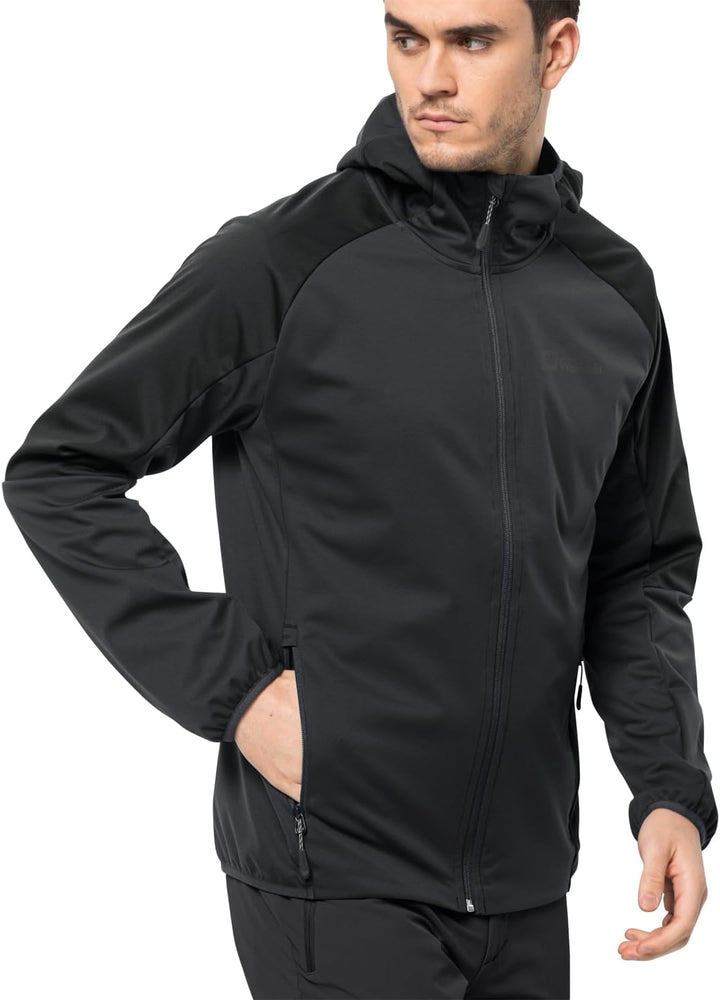 Jack Wolfskin Herren Feldberg Hoody M Softshelljacke S phantom, S phantom