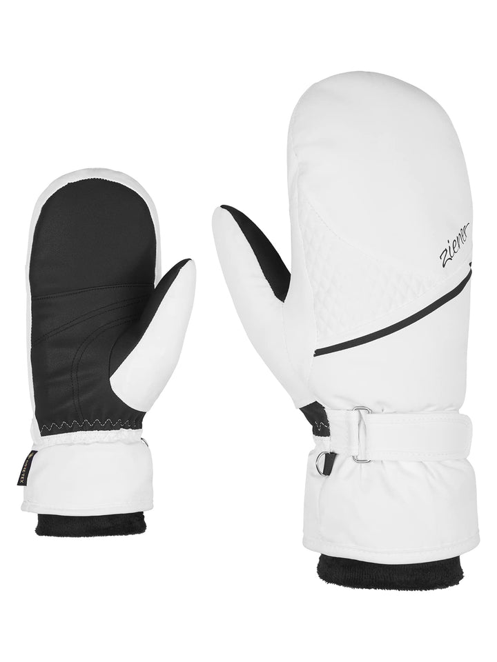 Ziener Damen Kiani Mitten Ski-Fäustling/Wintersport | wasserdicht, atmungsaktiv, warm, Gore-Tex 6 We