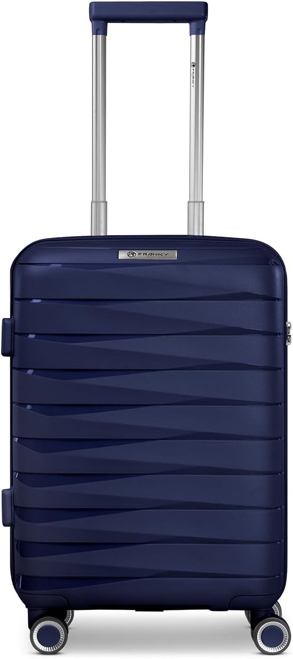 Franky Kabinen-Koffer für Damen und Herren | Kleiner Cabin-Trolley 36 x 20 x 55 cm aus hochwertigem,