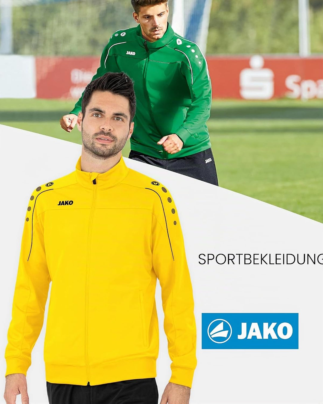 JAKO Trainingsanzug Herren Classico I Schlichter &amp; Bequemer Jogginganzug Herren I Jacken- &amp; Ärmelabs