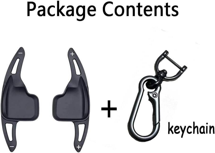 HIBEYO Lenkrad Schaltpaddel Verlängerung Schaltwippen für BME 3er F30 F31 F34 5er F10 F11 1er F20 F2