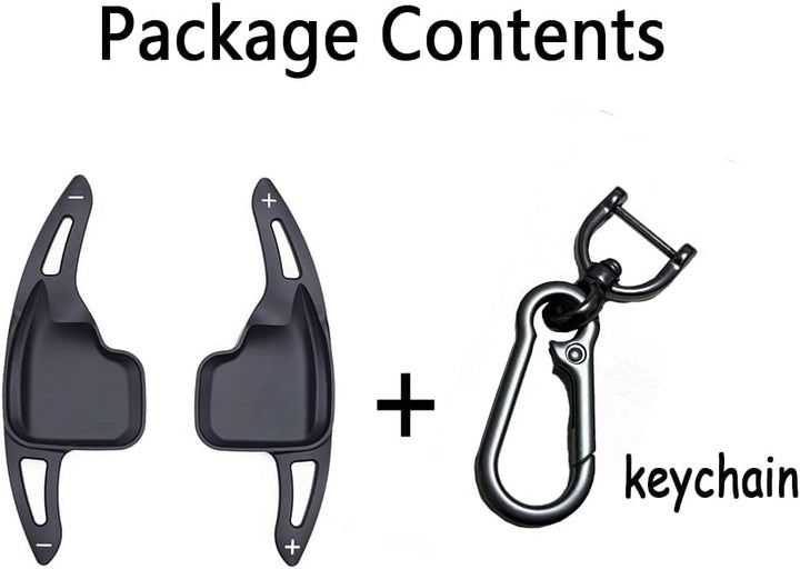 HIBEYO Lenkrad Schaltpaddel Verlängerung Schaltwippen für BME 3er F30 F31 F34 5er F10 F11 1er F20 F2