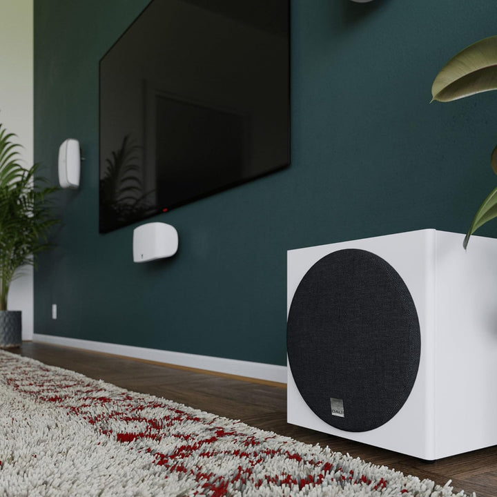 DALI SUB E-9 F Aktiv-Subwoofer - 9" Aluminium-Tieftöner, 170W RMS mit 220W Spitzenleistung, Elegante