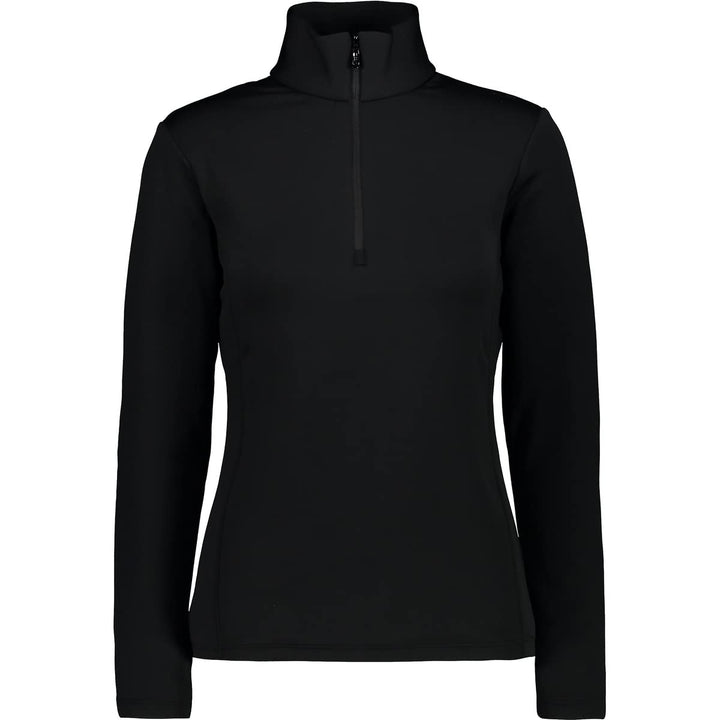 CMP Damen Fleece und Funktionsshirt Fleeceshirt M Schwarz, M Schwarz