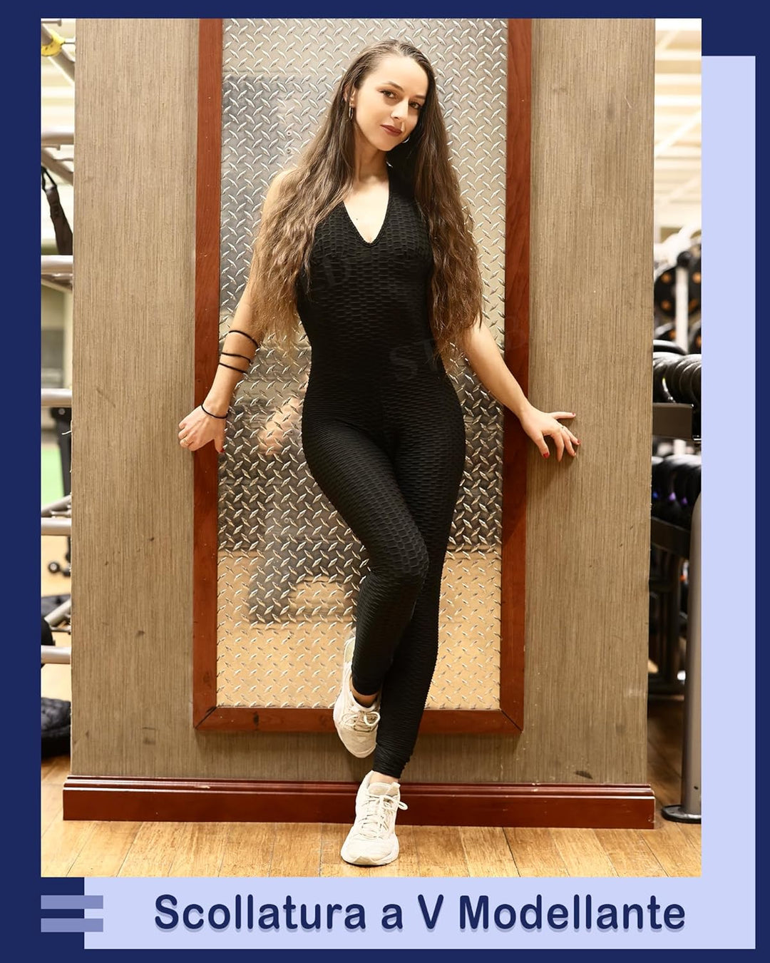 STARBILD Damen Yoga Jumpsuit Ärmellos Rückenfrei Eng Anliegender, Fitness Overall für Gym Workout, K