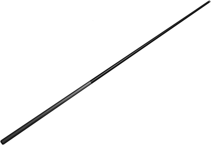 Billardqueue Silver Carbon Poolqueue, einteilig, 145cm, Silber-Schwarz