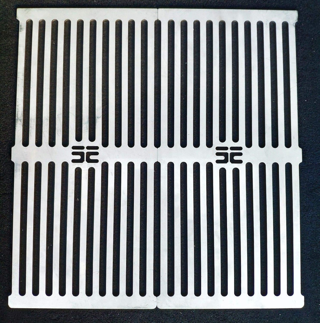 deingrillrost.de/Grillrost 1/3 + Heber f. Barbecook Vanilla Edelstahl VA 4 mm EE 43 x 21 x 4