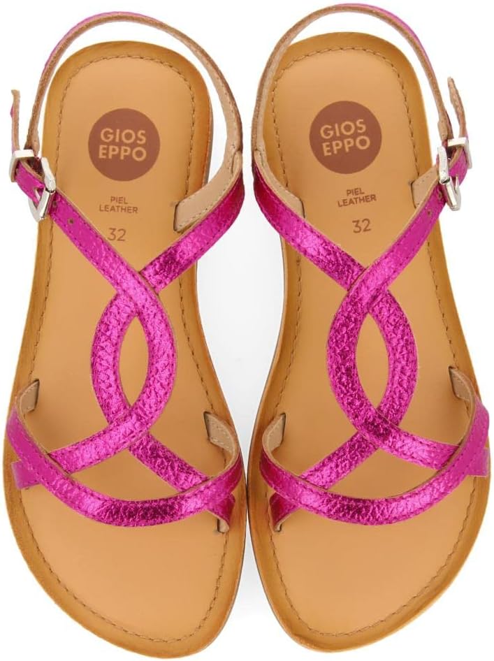 GIOSEPPO Mädchen Parobe Flache Sandale 32 EU Fuchsia, 32 EU Fuchsia