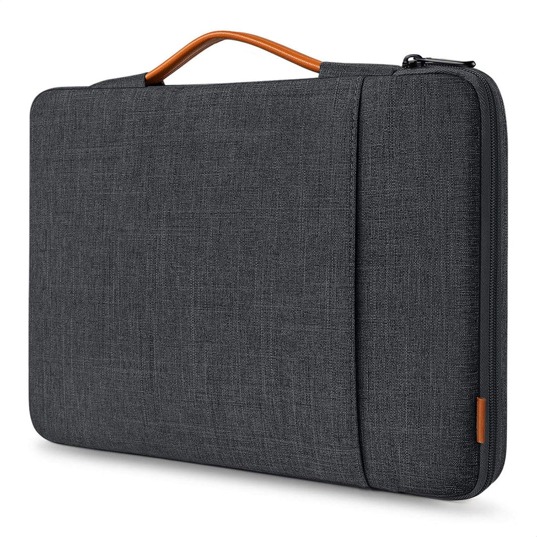 Inateck 360° 13-13.6 Zoll Laptoptasche Hülle Kompatibel mit MacBook Air 13 M3/M2/M1 2010-2024, MacBo