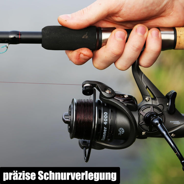 Feederrute 3,3m Wg. 90g I 3,6m 120g I Method Feeder Rute Angelrute Feederruten zum Angeln mit Futter