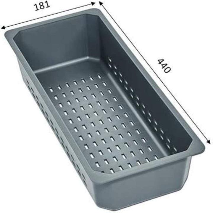 FRANKE 112.0538.950, Grau, 44.0 x 18.1 x 12.2 cm