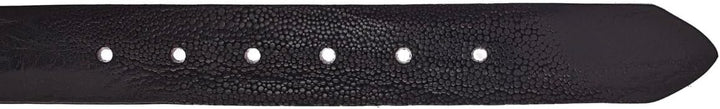 Vanzetti Genuine Beauty 35mm Full Leather Belt W100 Black