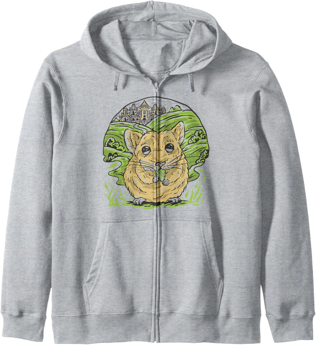 Süsser Chinchilla-Nager Kapuzenjacke