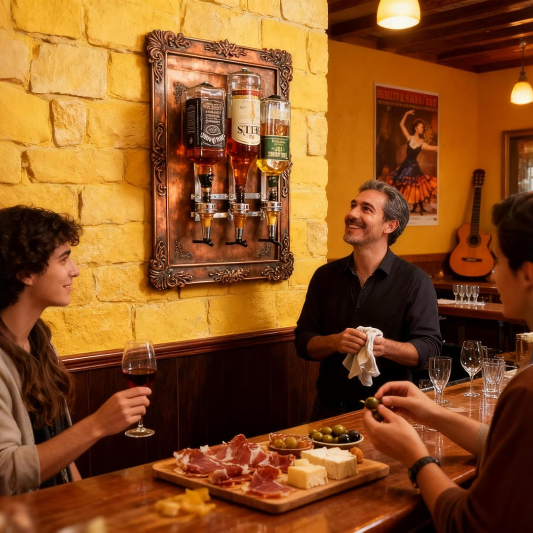 Upside Down Getränkespender Ständer, Flaschenhalter Wandmontage, Wand Montierter Flaschenhalter, Fla