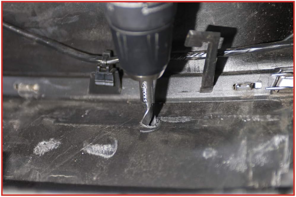 KS Tools 140.2550 Lochstanzen-Satz für PDC-Sensoren, 20-tlg