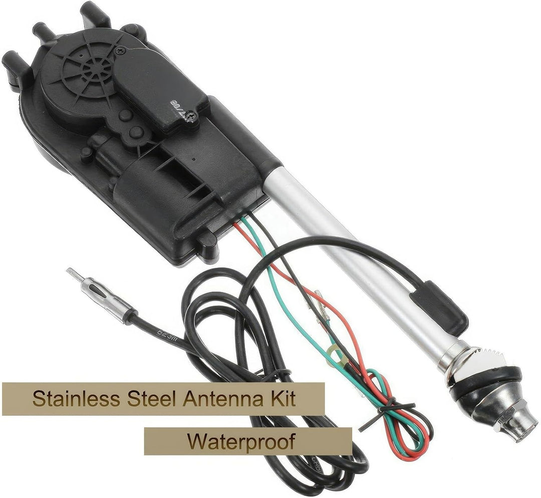 Baceyong Elektroautoradio-Autoantenne, 12VDC Ersatz-Kotflügelhalterung für Elektroauto-Antennen-Mont