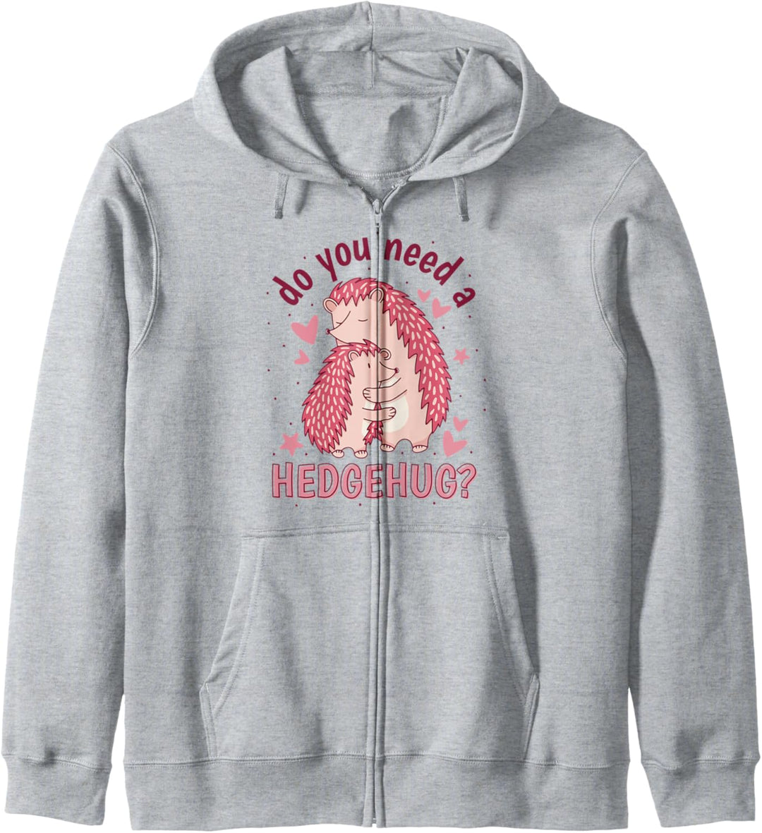 You Need a Hedgehug l Süsser Igel Spruch Mädchen Kapuzenjacke