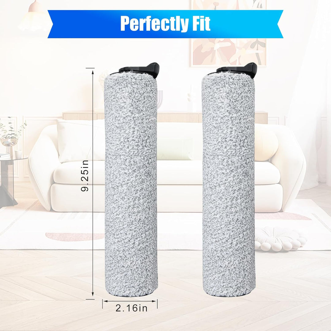 Ersatz Bürstenwalzen für Tineco Floor ONE S3/iFloor 3 Breeze Akku Nass Trockensauger Rollen für Tine