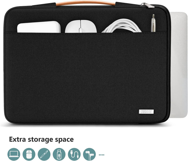 TECOOL Hülle Tasche Kompatibel mit MacBook Pro 13 Zoll 2022-2016 A2338 M1/M2 A2289 A2251 A1706 A1989