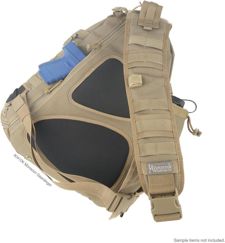 Maxpedition Gearslinger Monsoon, 16 liters Khaki, Khaki