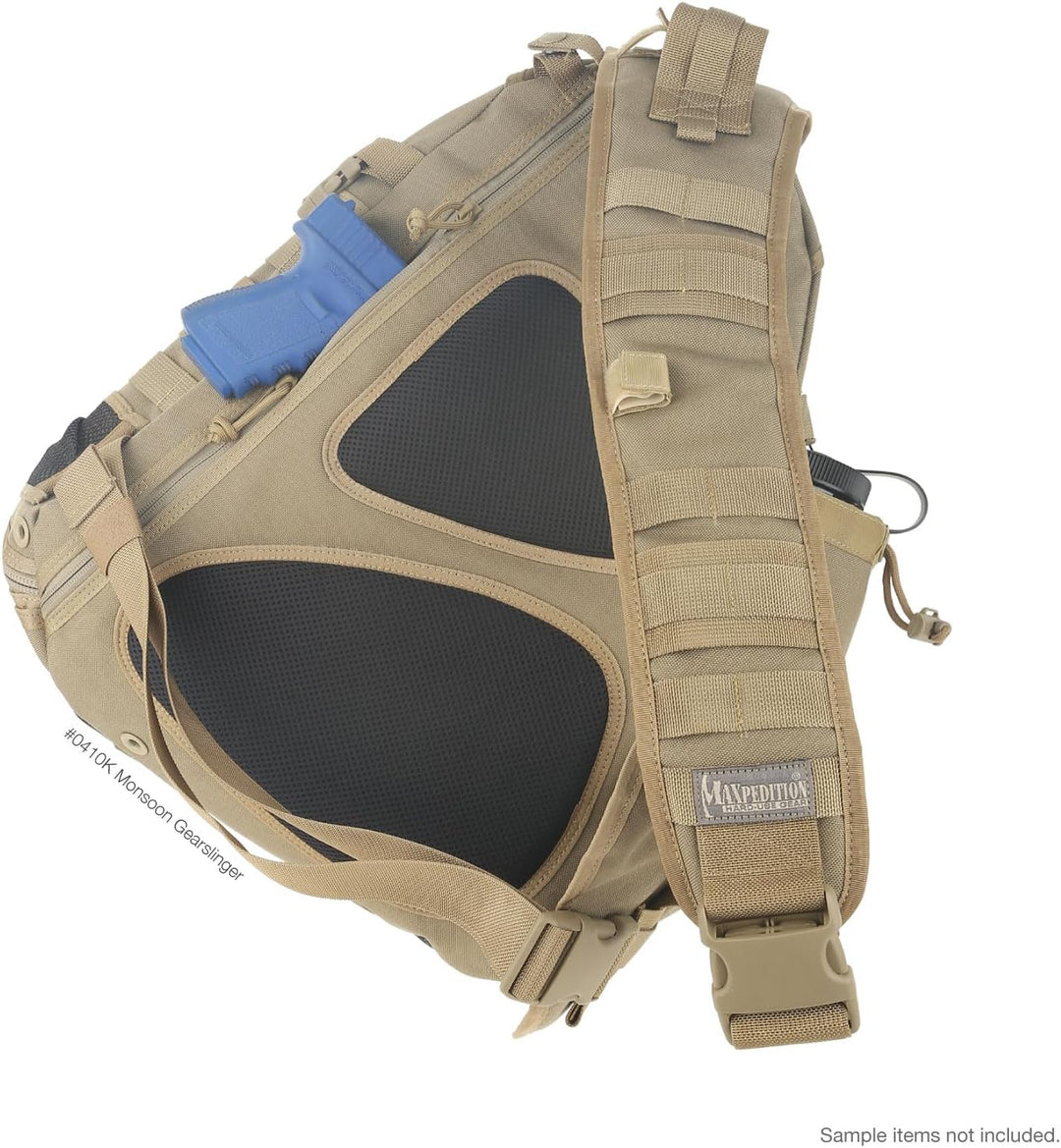 Maxpedition Gearslinger Monsoon, 16 liters Khaki, Khaki