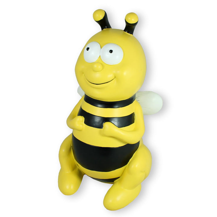 colourliving Gartenstecker Biene gross Bienen Deko Figuren Gartenfigur Bienen Dekoration handbemalt