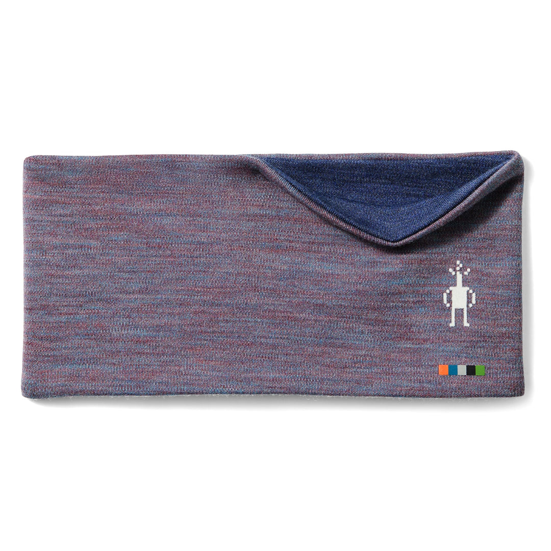 Smartwool NTS Mid 250 Reversible Headband 1 stück (1er Pack) Chalk Violet Heather-nightfall Blue, 1