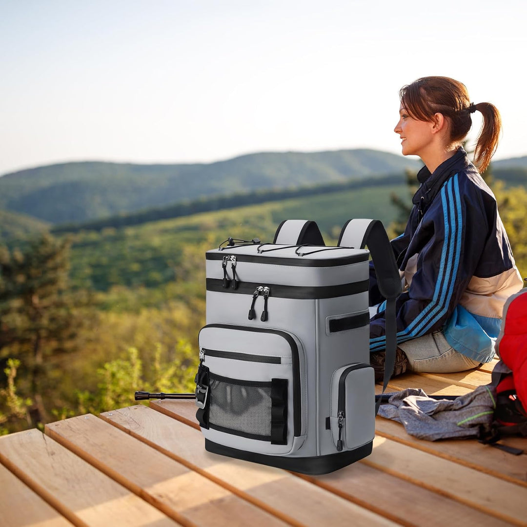 Garvee Wasserdichter 30L Isolierter Rucksack-Kühler – Auslaufsicher, tragbar, grosse Lunchbox für Pi