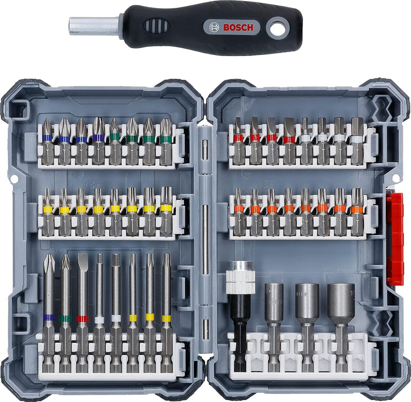 Bosch Bit-Set (44 + 1 Stück) 45tlg. (PH,PZ,SL,HEX,T,TH)