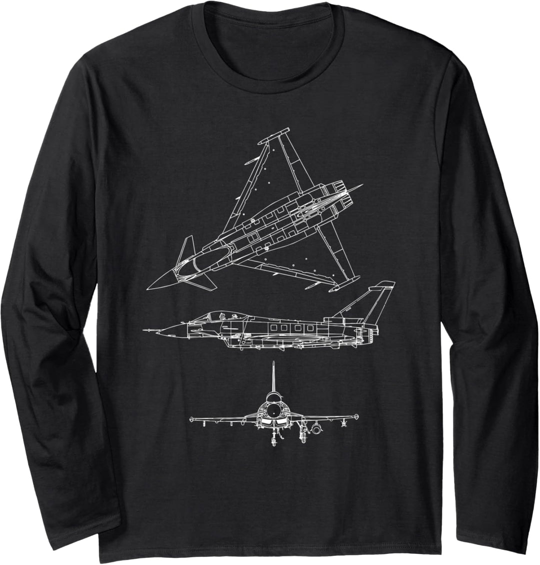 Eurofighter Taifun Langarmshirt