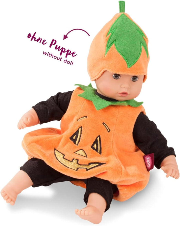 Götz 3403313 Kombination Halloween - Puppenkleidung & Puppenzubehör für Babypuppen Gr. S von 30-33 c