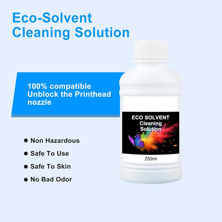 Eco Solvent Tinte Reinigungslösung Druckköpfe Reinigungslösung 250-ml für Eco Solvent Tinte für Rola