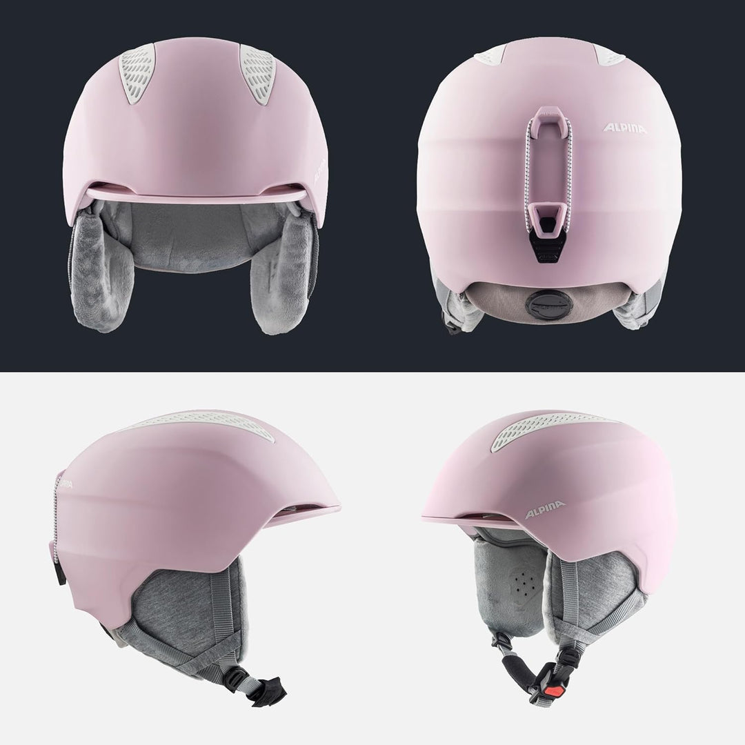 ALPINA PIZI - Sicherer, Leichter & Stossabsorbierender Skihelm Mit Abnehmbaren Ohrenpolstern Für Kin