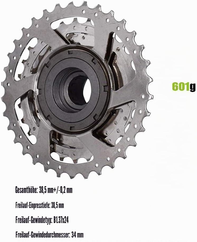 DRIFT MANIAC 8 Gang Freilauf 11-34 11-32 13-28 13-32 Epoch E-Bike Ritzel 8spd 8S-11-34, 8S-11-34