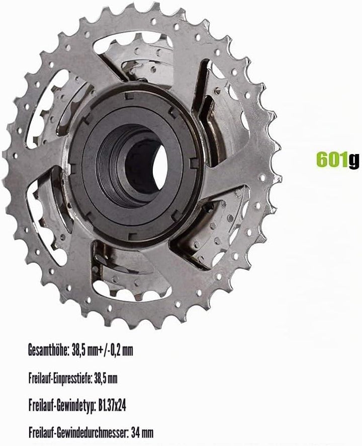 DRIFT MANIAC 8 Gang Freilauf 11-34 11-32 13-28 13-32 Epoch E-Bike Ritzel 8spd 8S-11-34, 8S-11-34